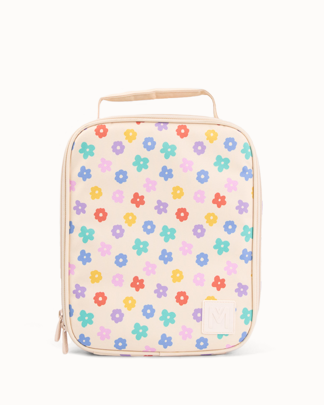 MontiiCo Large Lunch Bag and Bottle Set - Daisy Dream