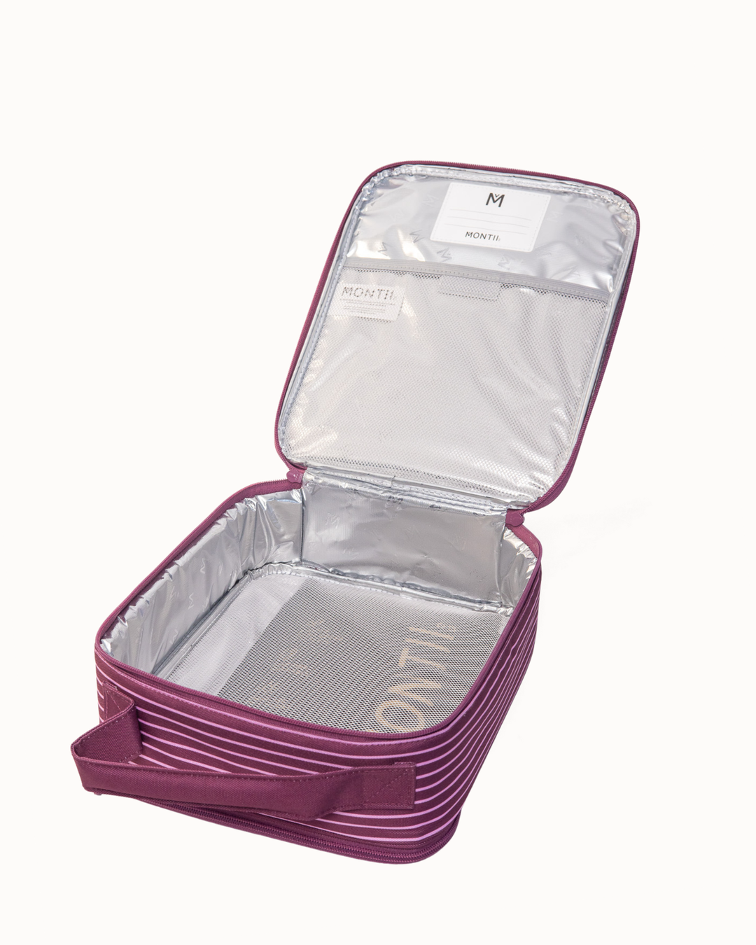 MontiiCo Large Insulated Lunch Bag - Ruby