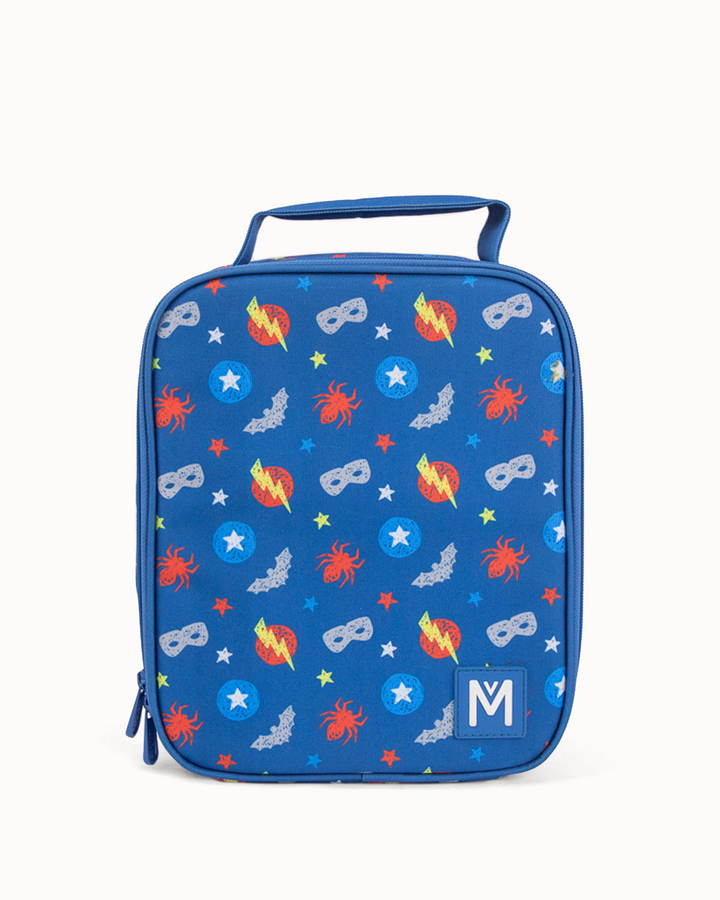 MontiiCo Large Insulated Lunch Bag - Superhero