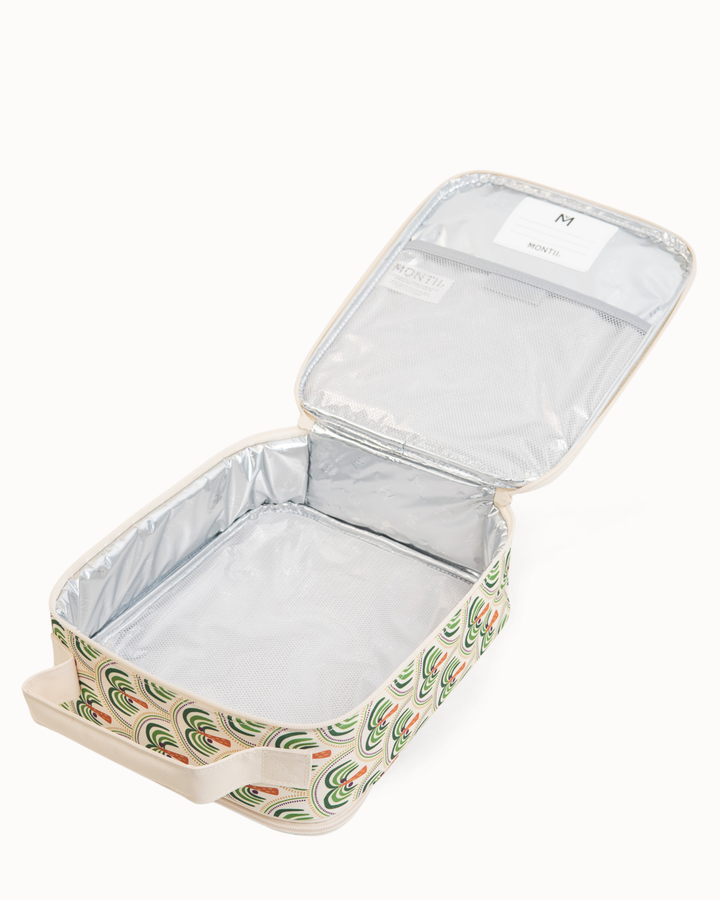 MontiiCo Large Insulated Lunch Bag - Coconut Palms