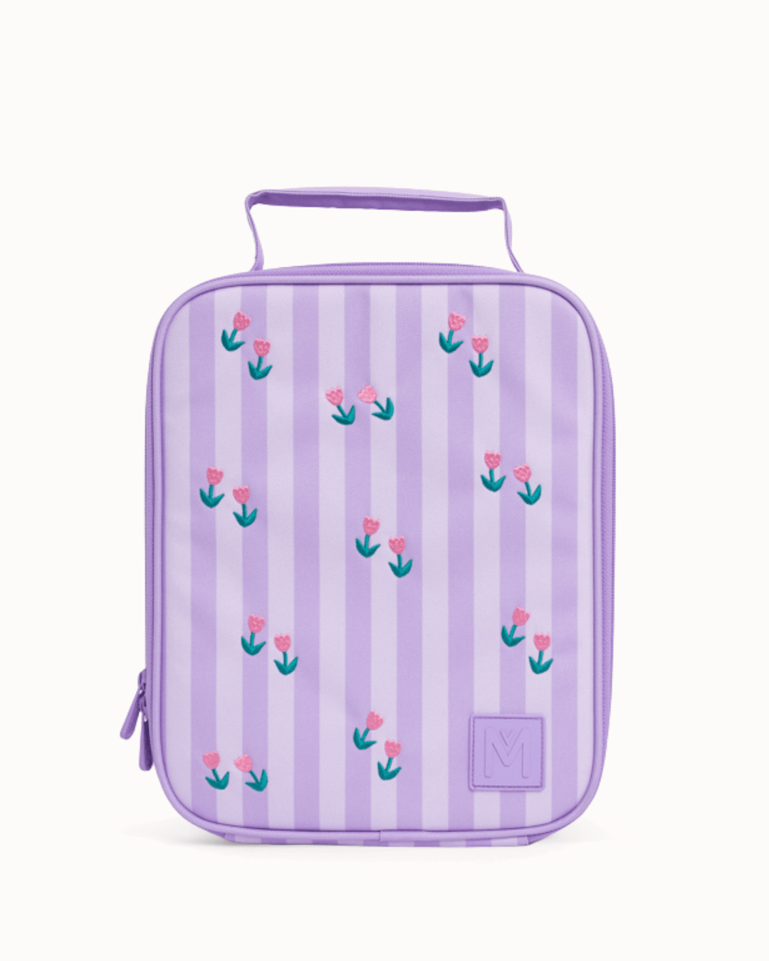 MontiiCo Large Insulated Lunch Bag - Tiny Tulips