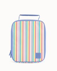 MontiiCo Large Insulated Lunch Bag - Fruity Stripe
