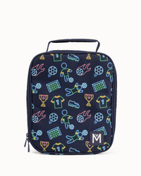 MontiiCo Large Insulated Lunch Bag - Goal Keeper