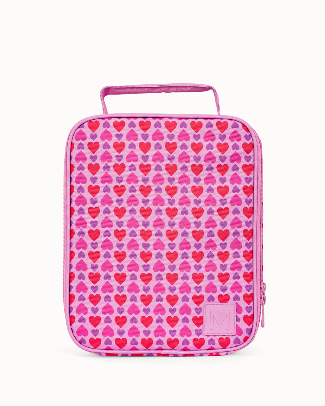 MontiiCo Large Insulated Lunch Bag - Queen of Hearts