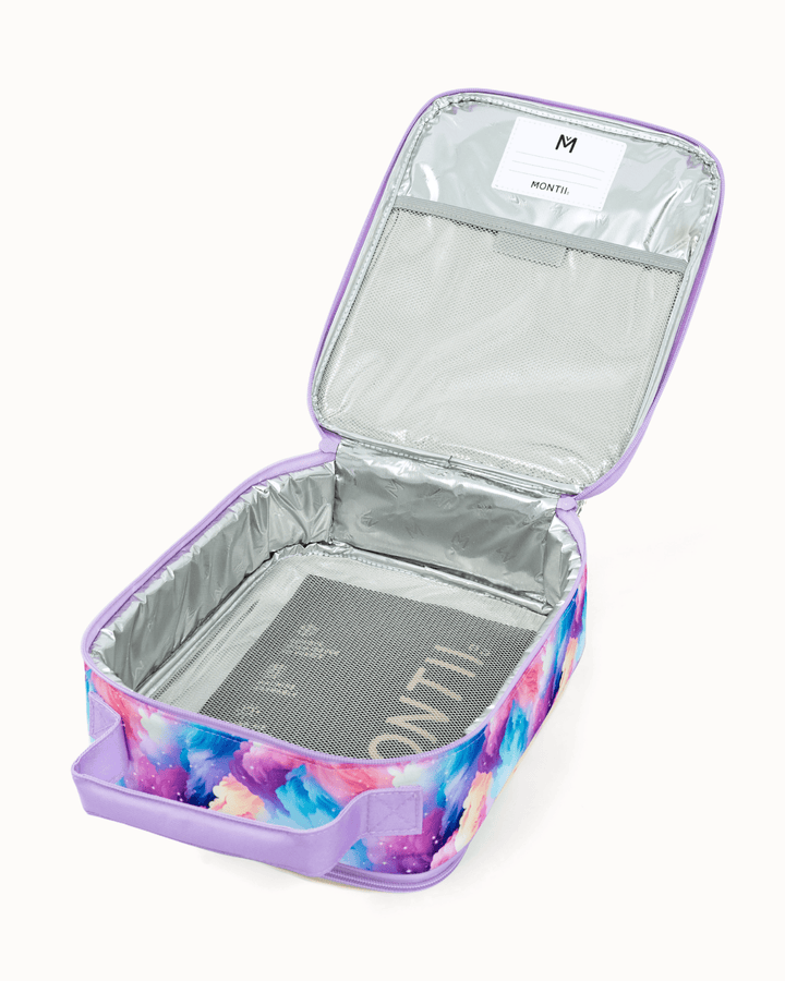 MontiiCo Large Insulated Lunch Bag - Candy Clouds