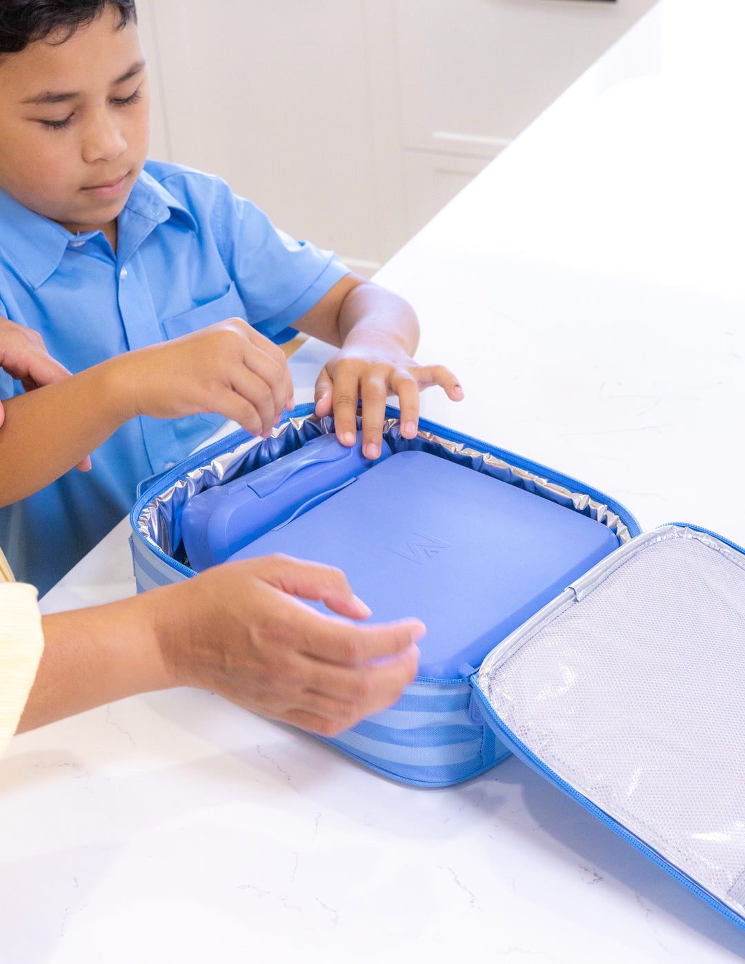 MontiiCo Large Insulated Lunch Bag - Hello Sunshine