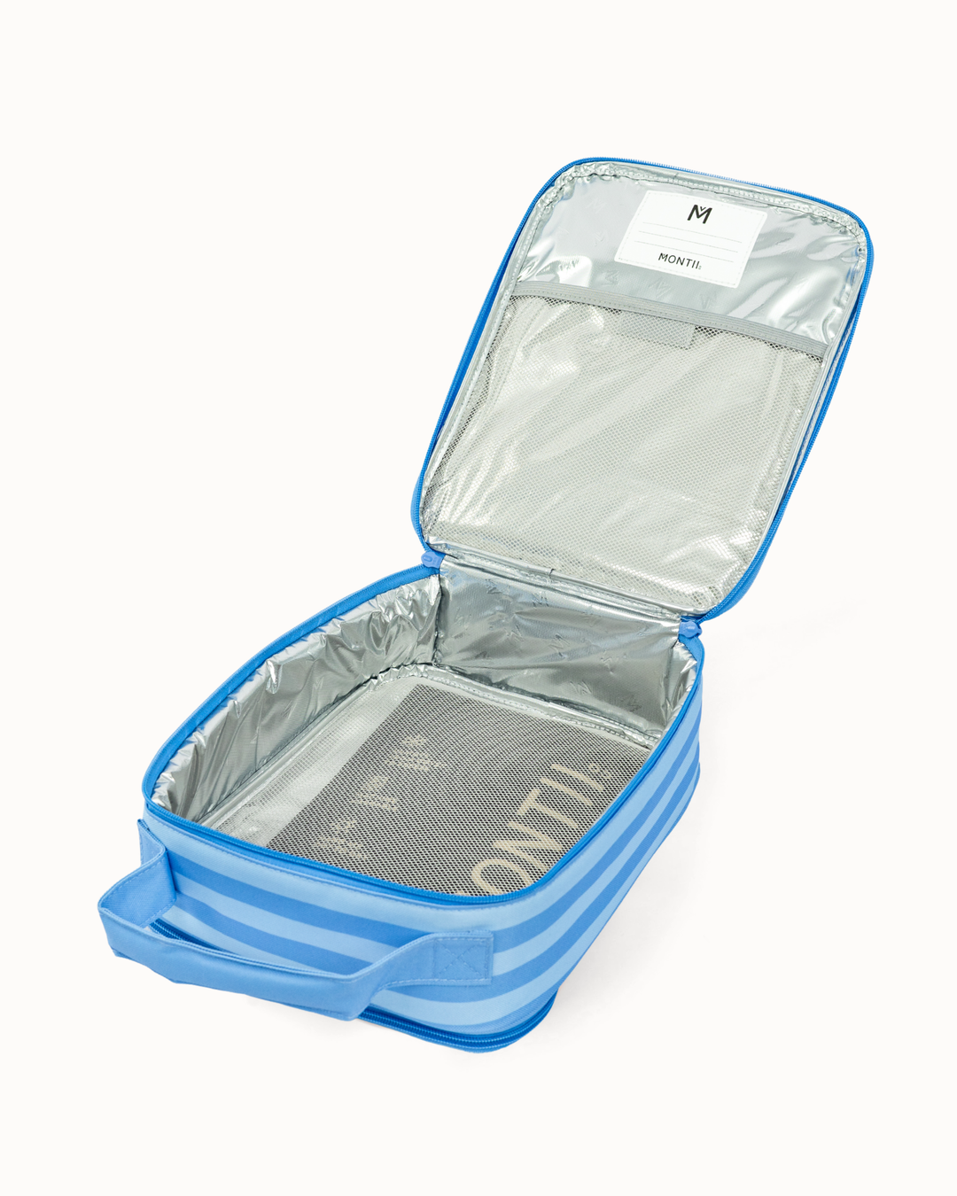 MontiiCo Large Insulated Lunch Bag - Splash Stripe