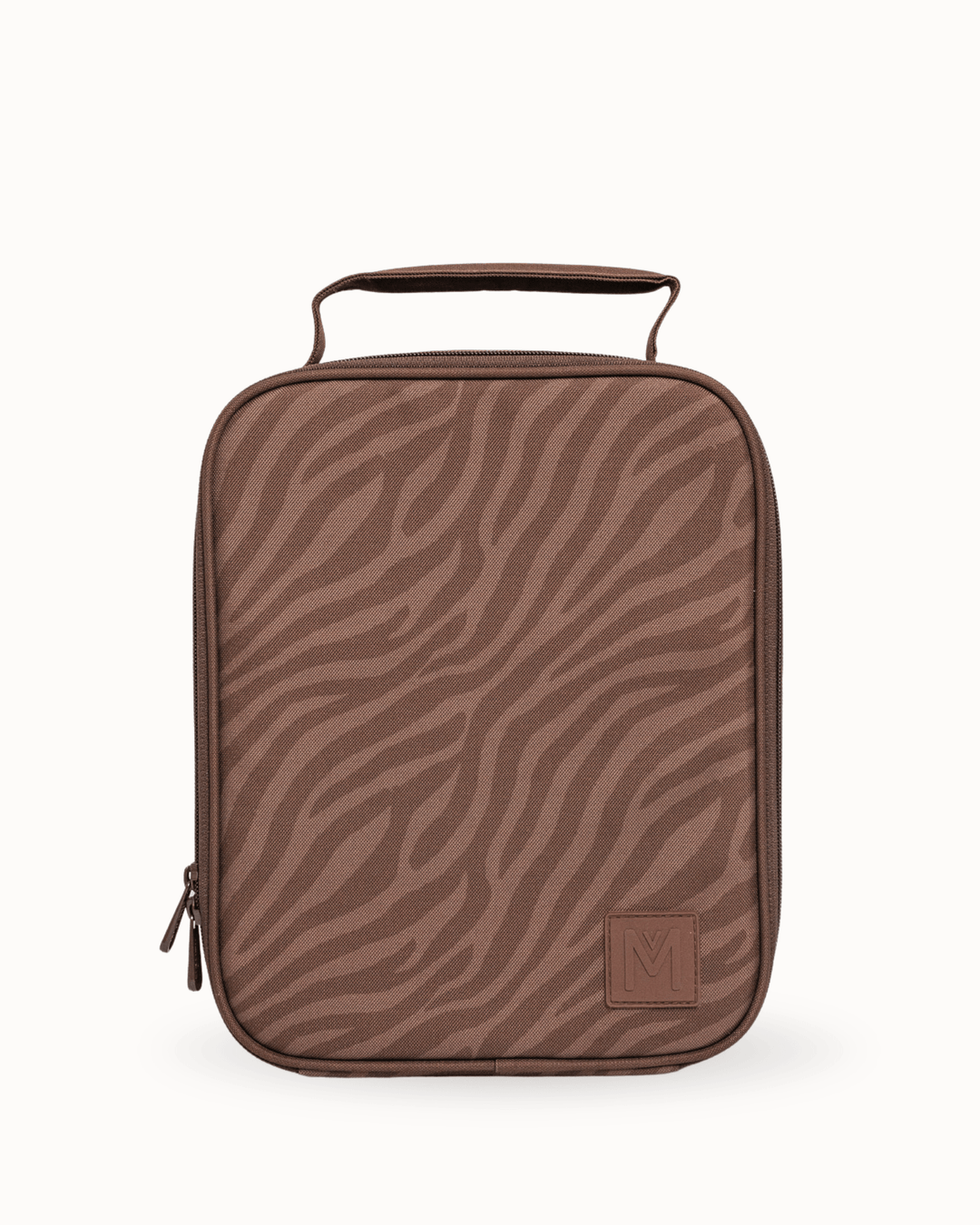 MontiiCo Large Insulated Lunch Bag - Zebra