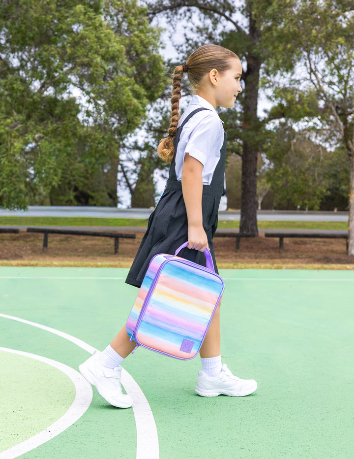 MontiiCo Large Insulated Lunch Bag - Sunset Skies