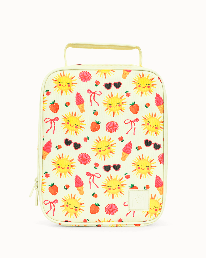 MontiiCo Large Insulated Lunch Bag - Sunny Side