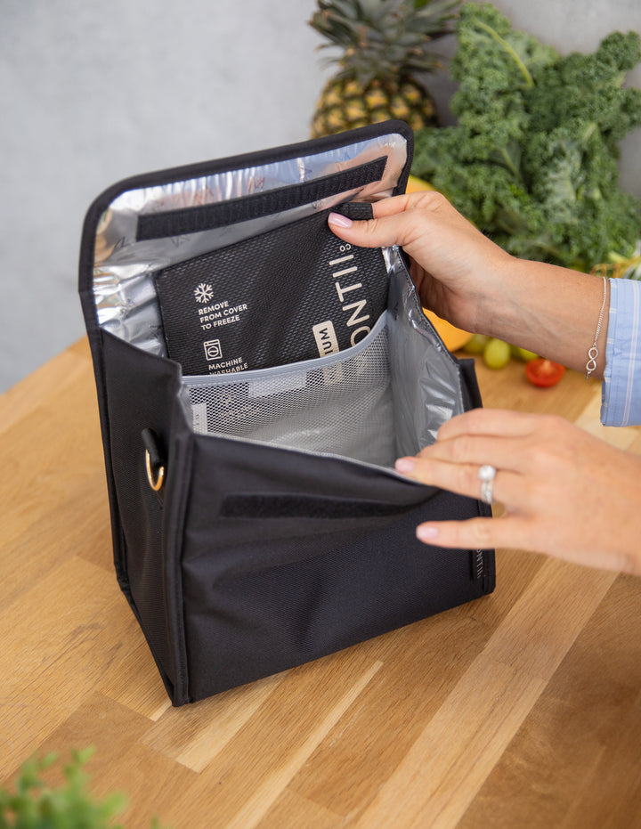 MontiiCo Insulated Lunch Carrier - Midnight