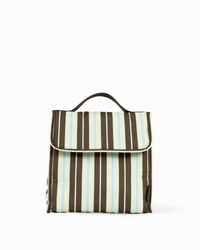 MontiiCo Insulated Lunch Carrier - Latte Stripe