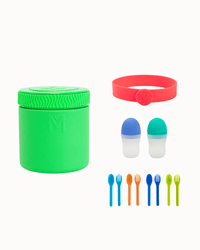 MontiiCo Lunch On The Go Set - Apple