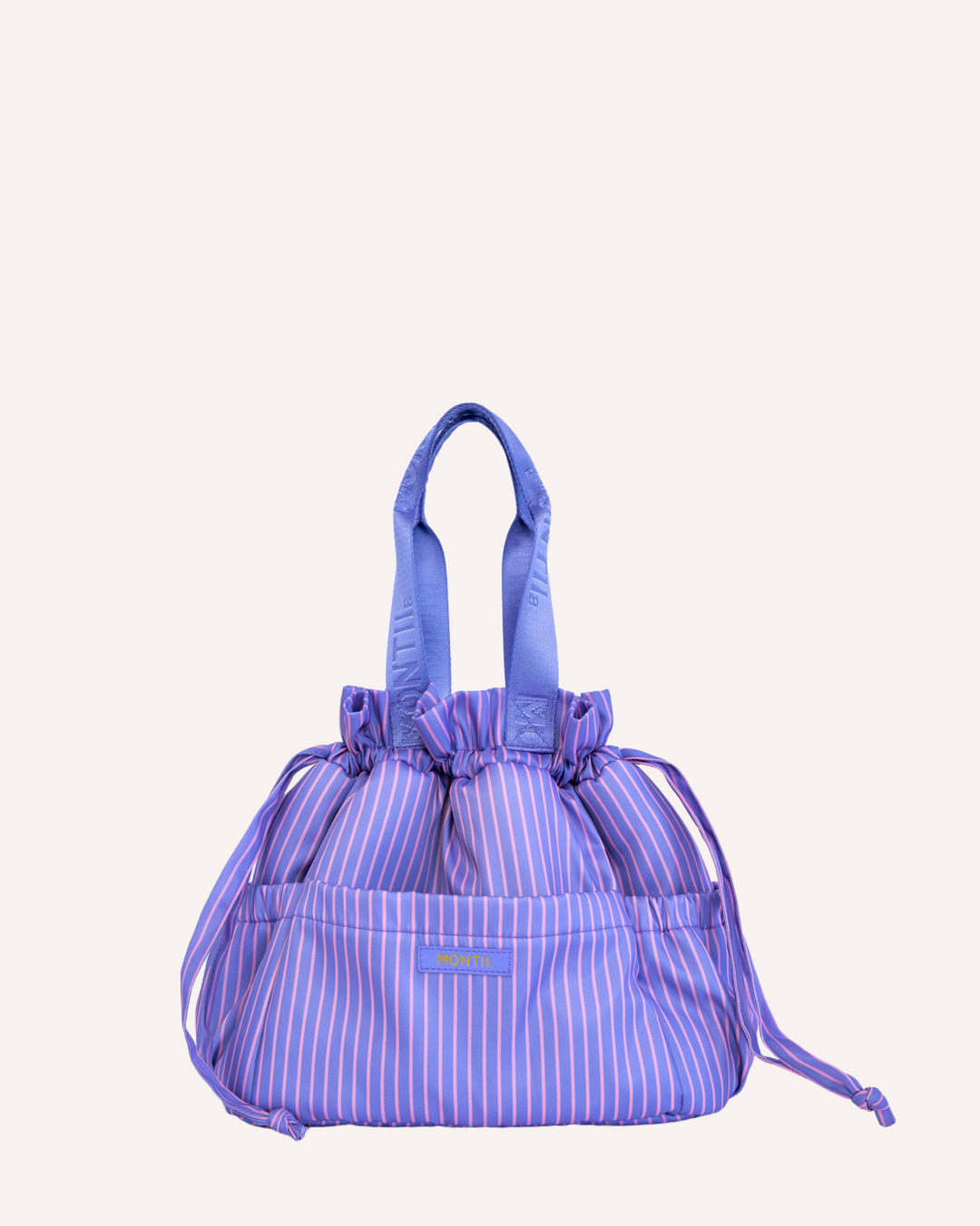 MontiiCo Insulated Lunch Tote Bag - Candy Stripe Cloud