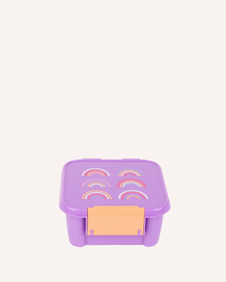 MontiiCo Bento Two Snack Box - Rainbow Roller