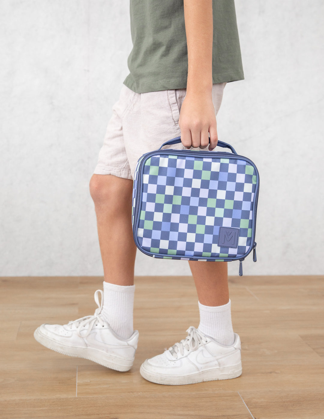 MontiiCo Medium Insulated Lunch Bag - Checkmate