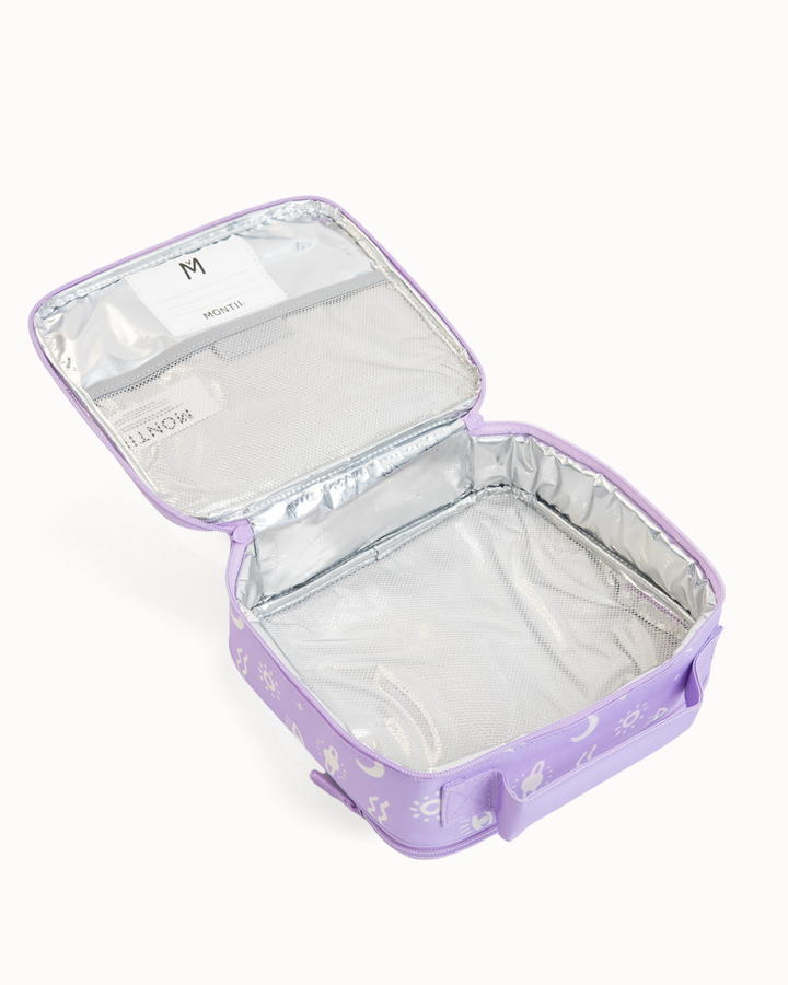 MontiiCo Swaggies Collab Medium Insulated Lunch Bag - Cosmic Bloom