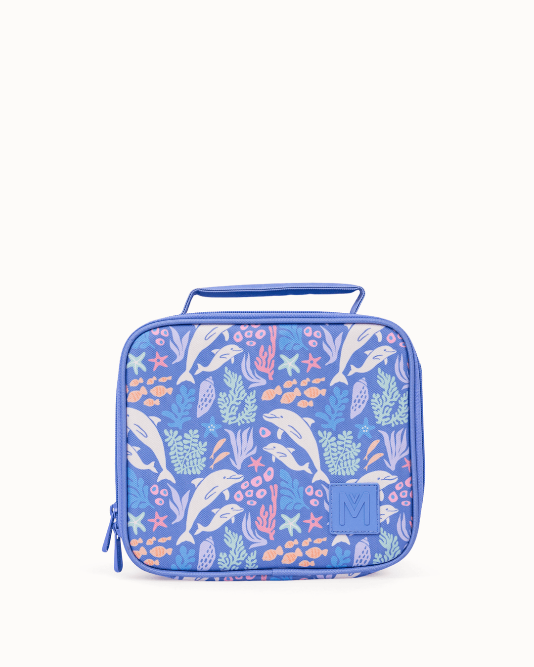 MontiiCo Medium Insulated Lunch Bag - Dolphin Dreams