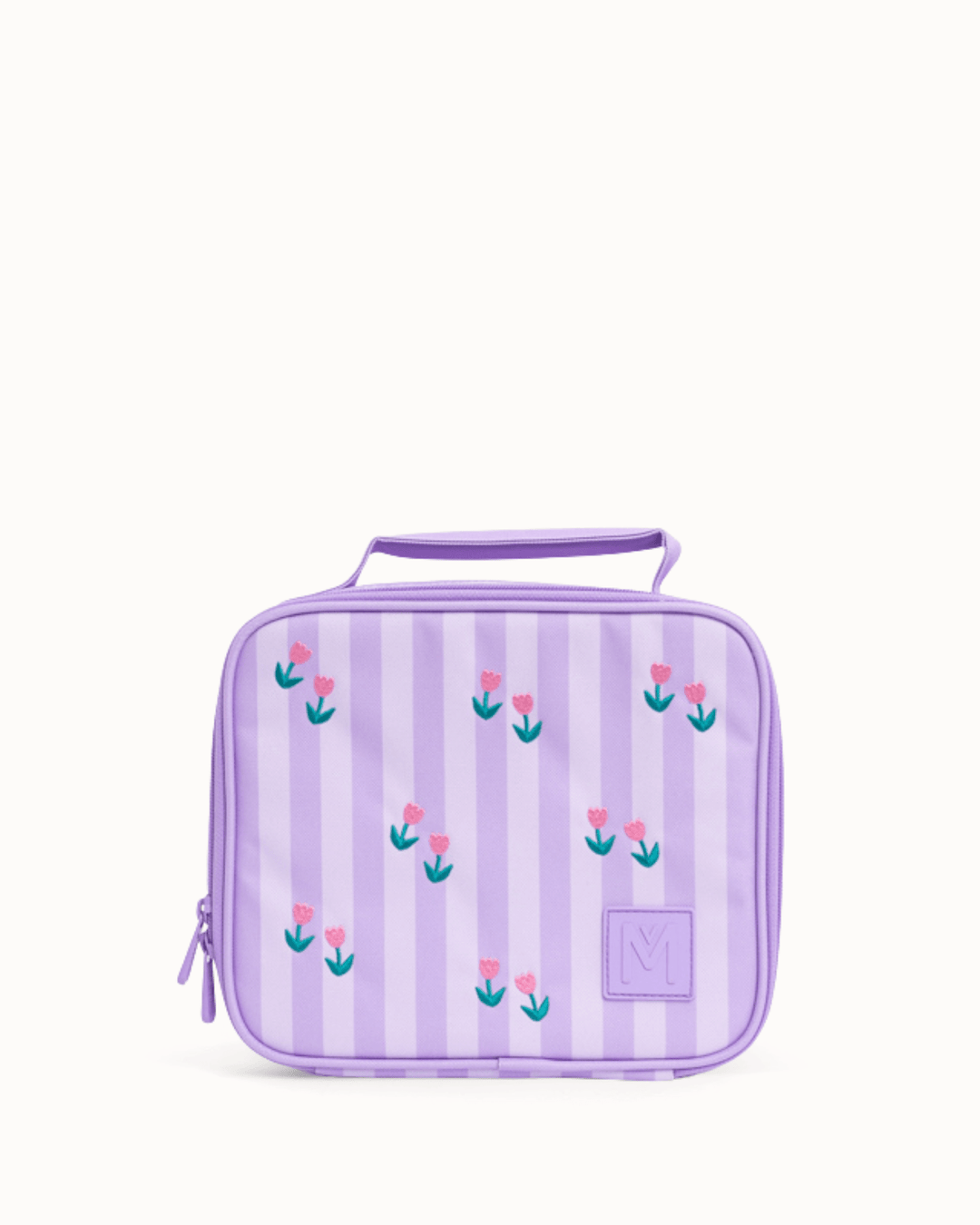 MontiiCo Medium Insulated Lunch Bag - Tiny Tulips