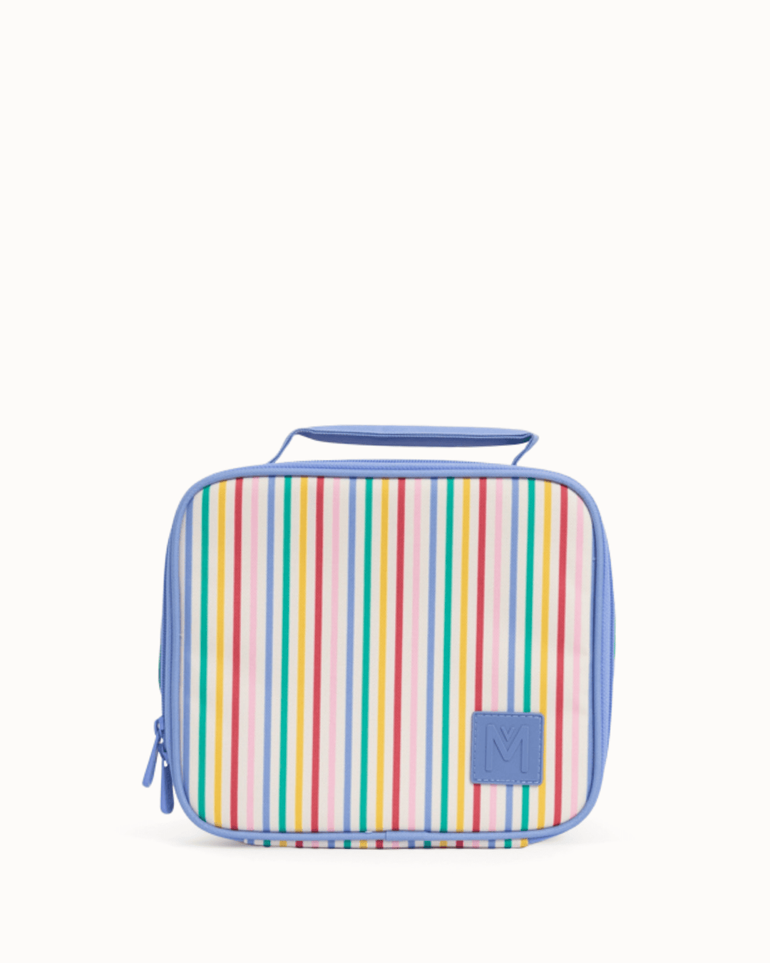 MontiiCo Medium Insulated Lunch Bag - Fruity Stripe