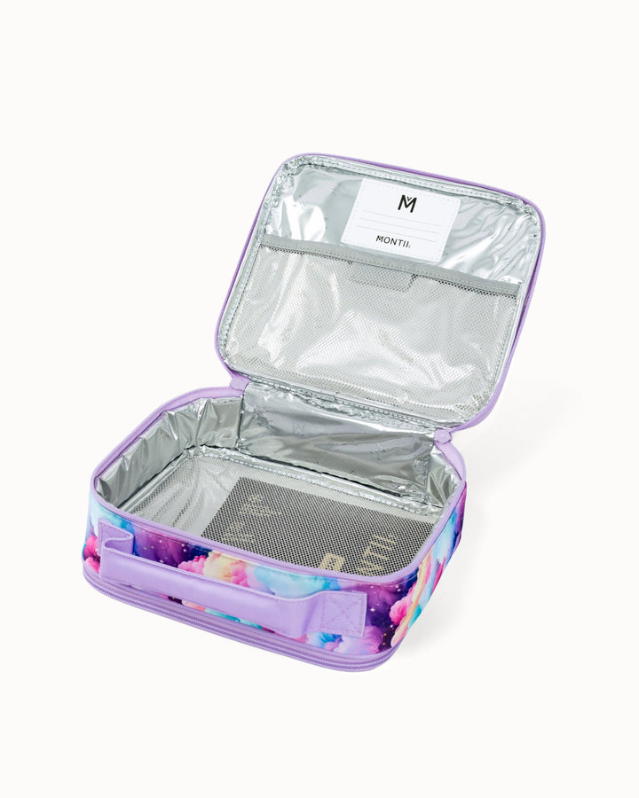 MontiiCo Medium Insulated Lunch Bag - Candy Clouds