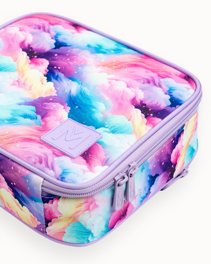 MontiiCo Medium Insulated Lunch Bag - Candy Clouds