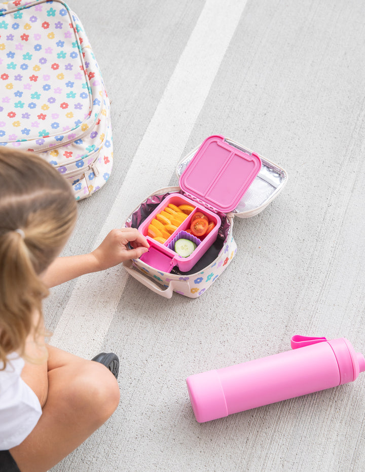 MontiiCo Mini Insulated Lunch Bag - Daisy Dream