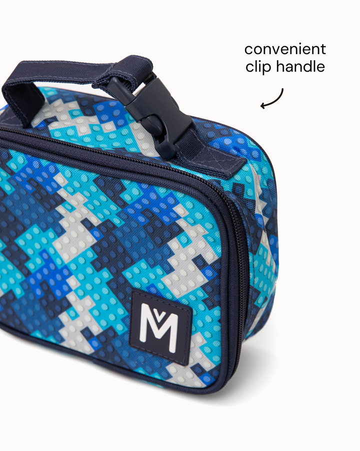 MontiiCo Snack Lunch Box Bundle - Block Land