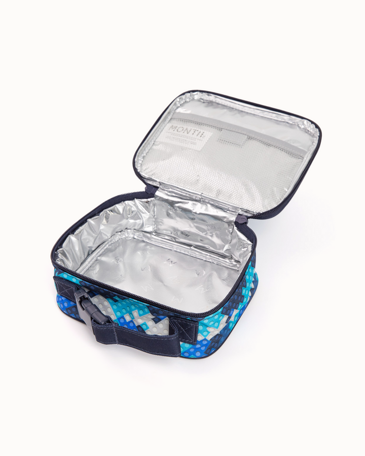 MontiiCo Mini Insulated Lunch Bag - Block Land