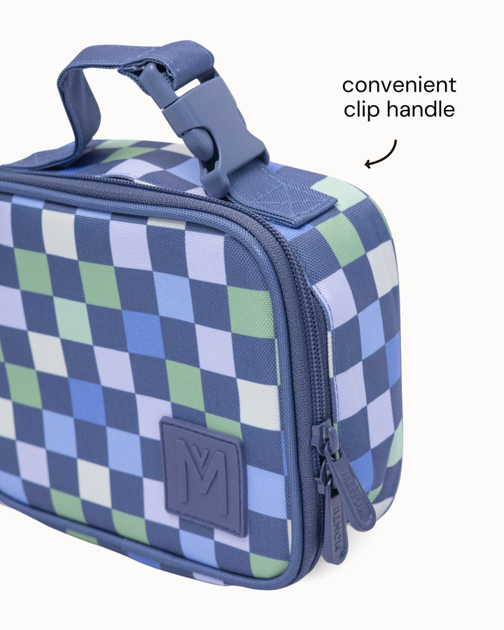 MontiiCo Mini Insulated Lunch Bag - Checkmate