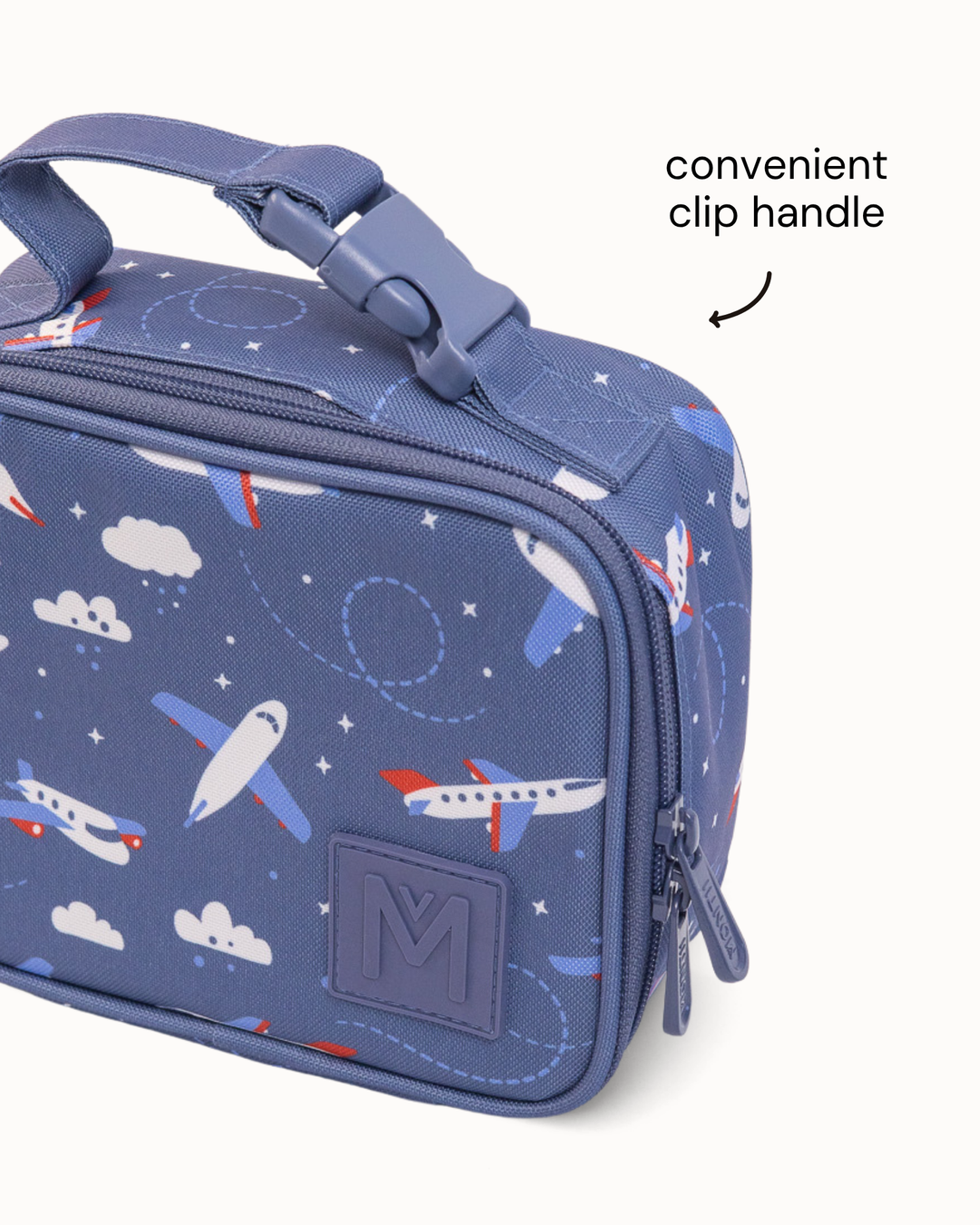 MontiiCo Mini Insulated Lunch Bag - Jetset