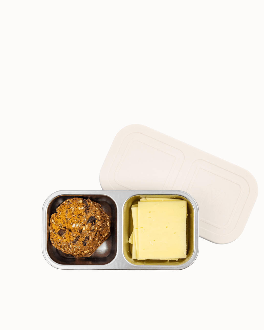 MontiiCo Multiway Duo Snack Box - Cream