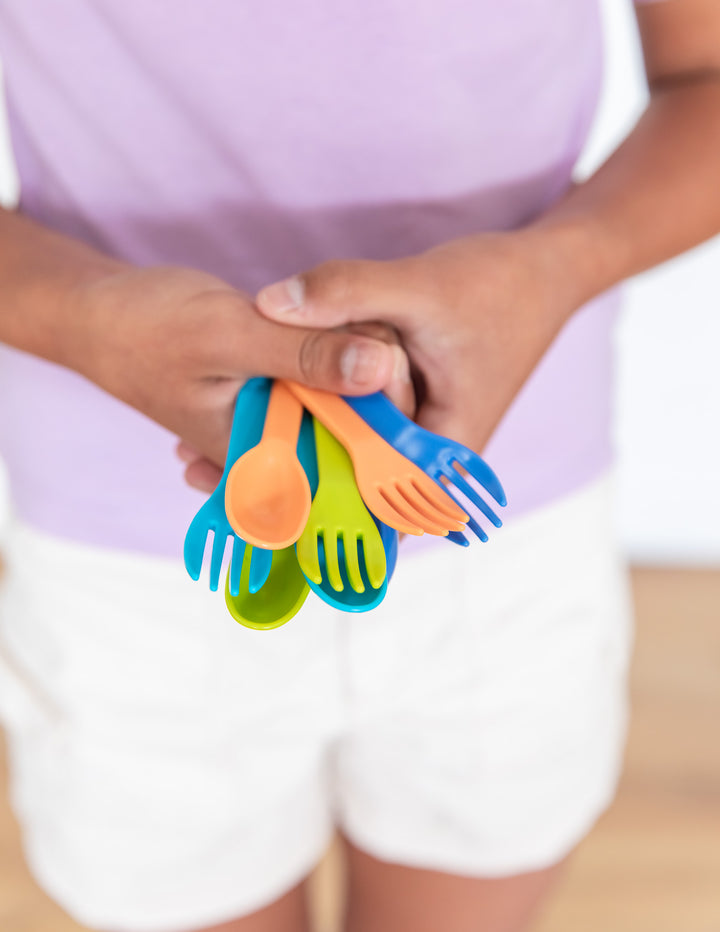 MontiiCo Out & About Cutlery Set - Burst