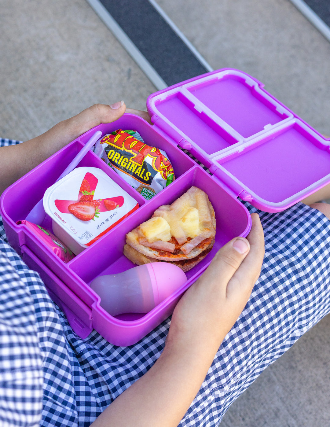 MontiiCo Silicone Sauce Bottle - Floss & Lilac