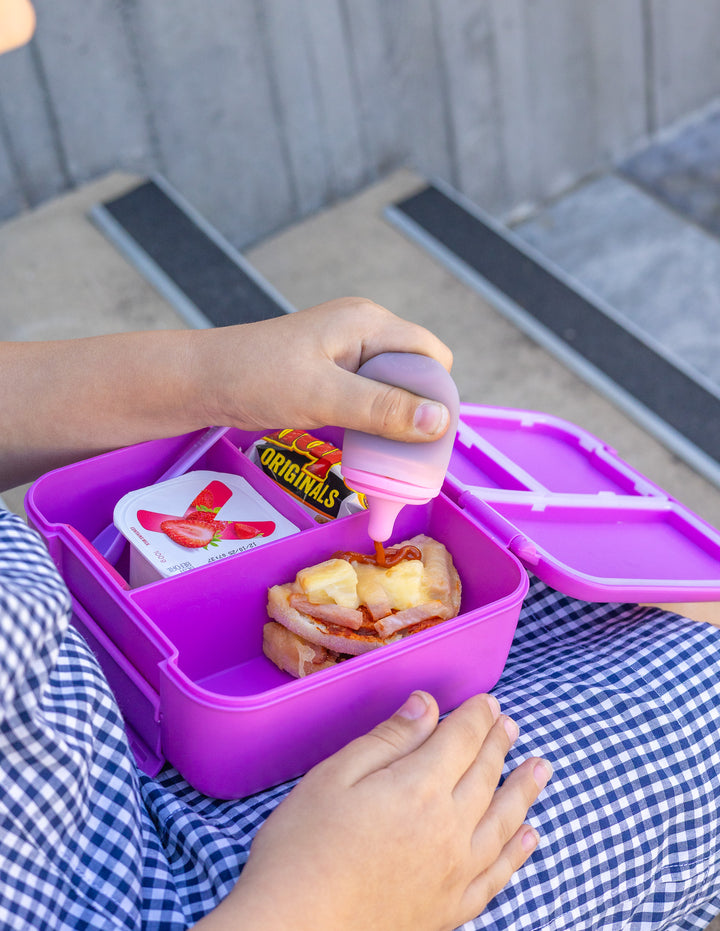 MontiiCo Silicone Sauce Bottle - Floss & Lilac