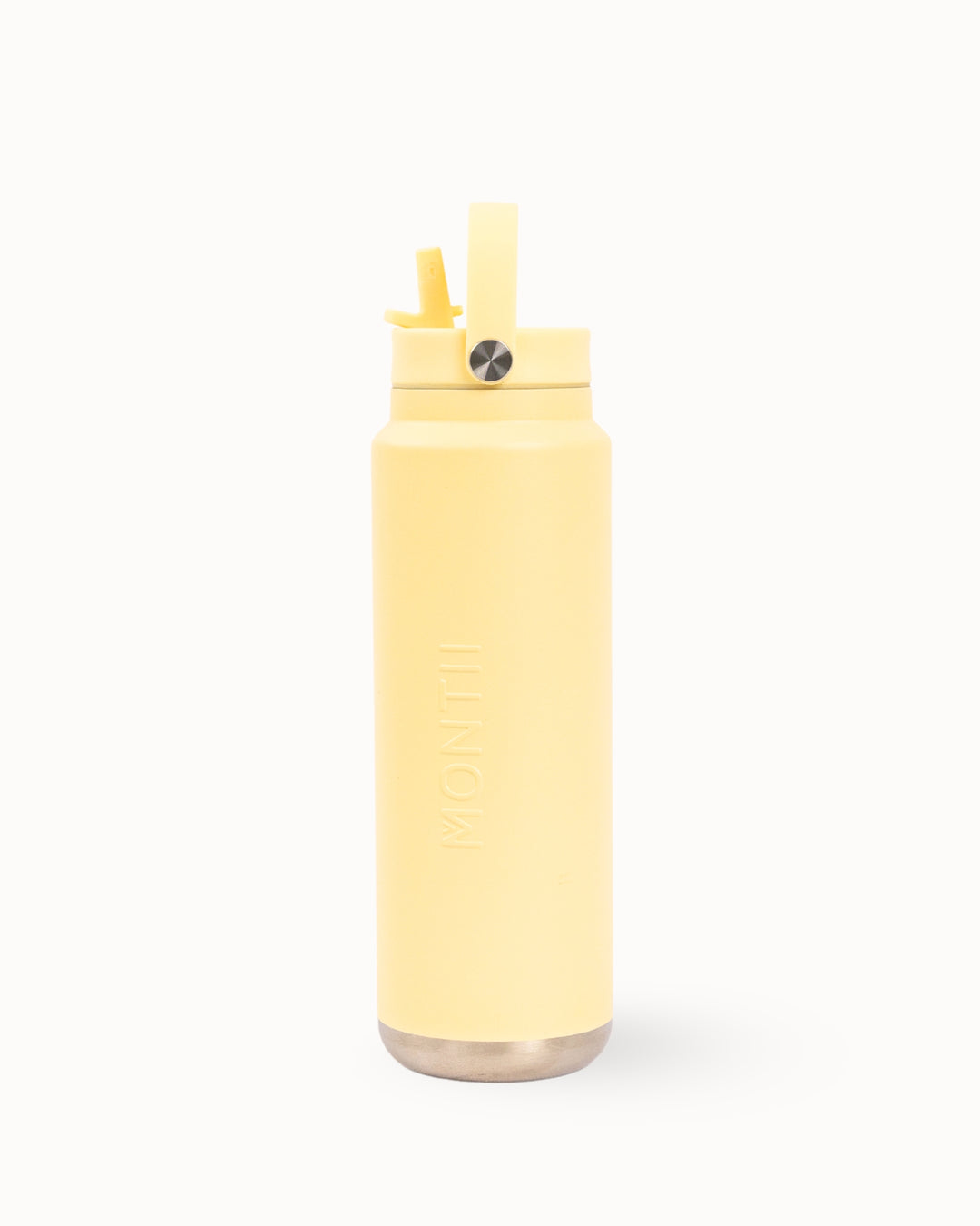 MontiiCo 700ml Quench Sipper Drink Bottle - Butter Yellow