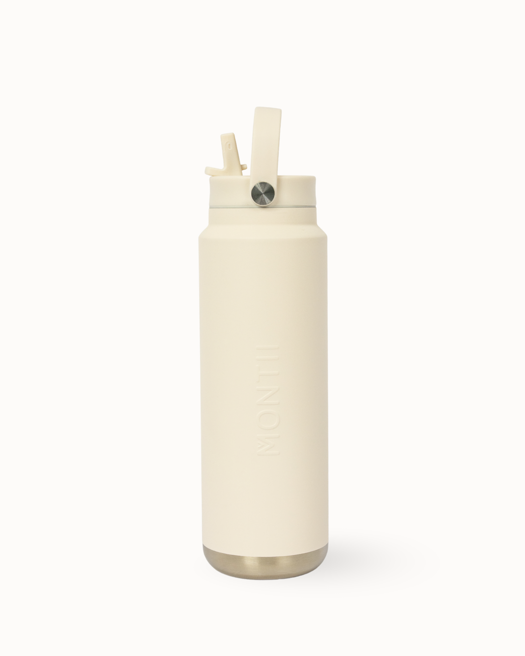 MontiiCo 700ml Quench Sipper Drink Bottle - Cream