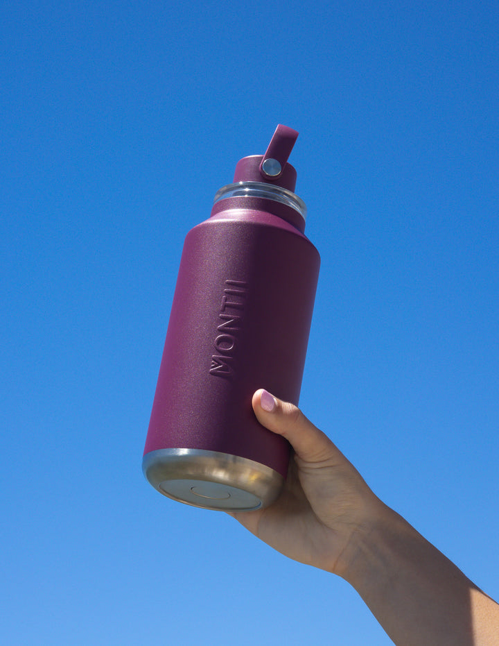 MontiiCo 1L Quench Drink Bottle - Ruby
