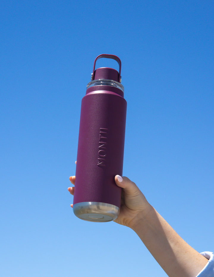 MontiiCo 700ml Quench Drink Bottle - Ruby