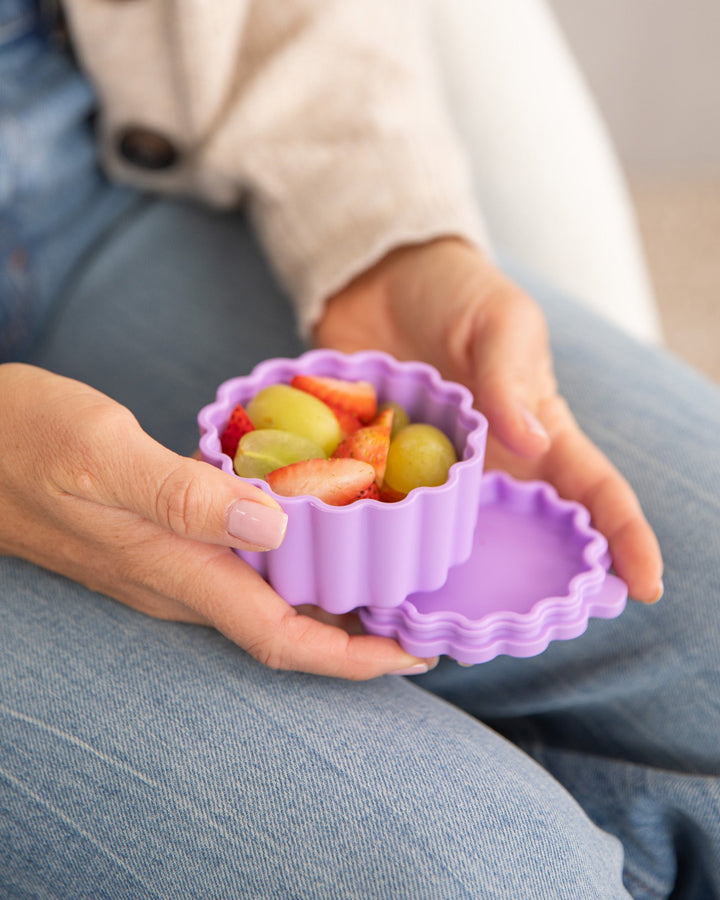 MontiiCo Silicone Scallop Tub - Dusk