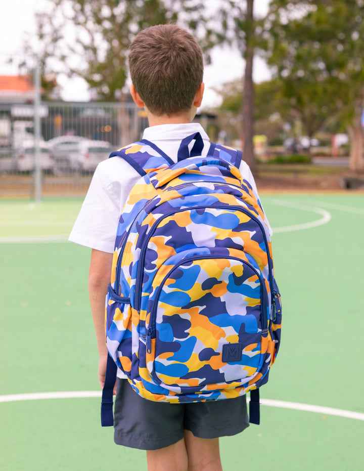 MontiiCo School Bag - Camo Trail