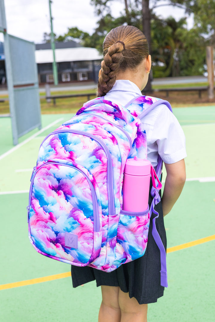 MontiiCo School Bag - Candy Clouds
