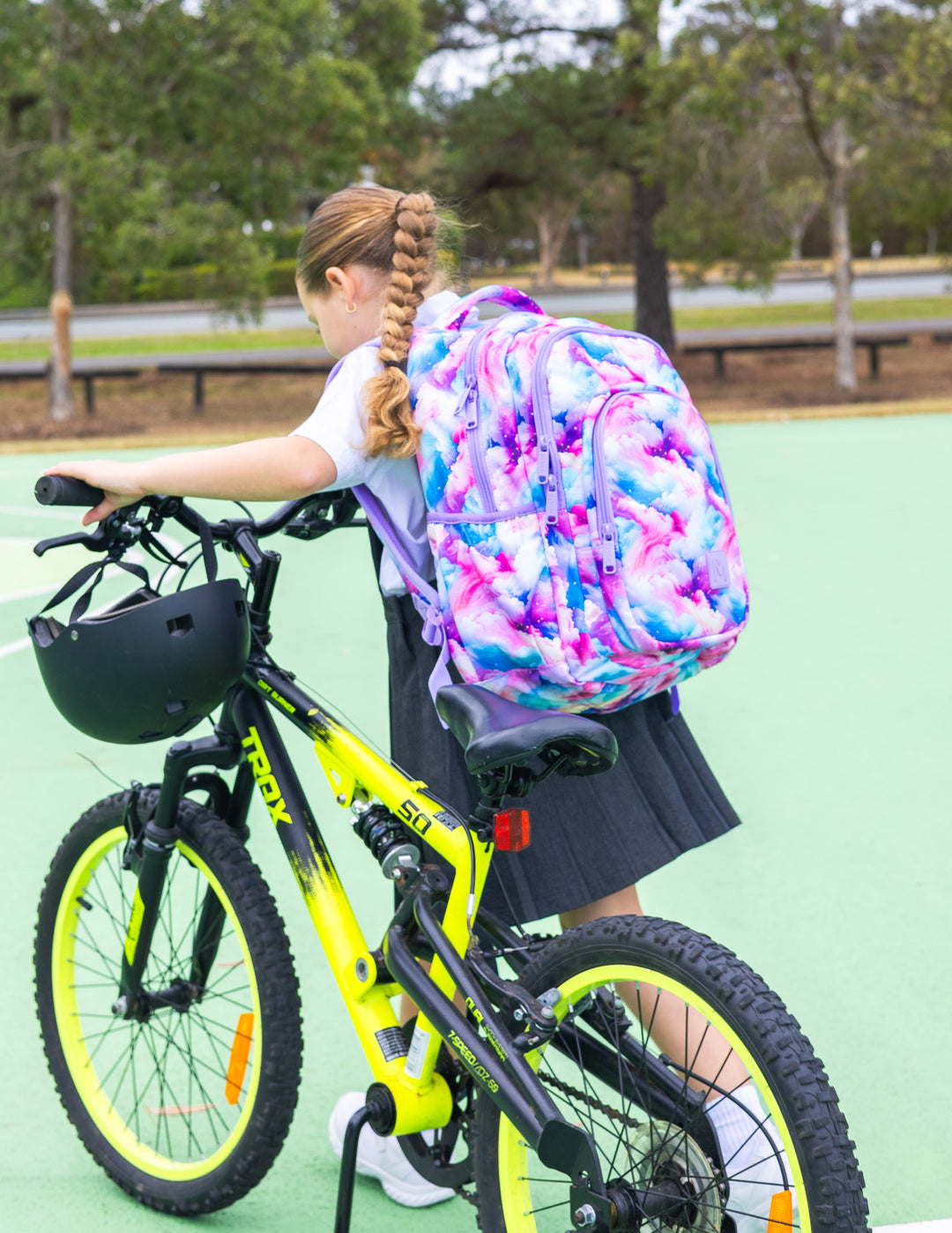 MontiiCo School Bag - Candy Clouds