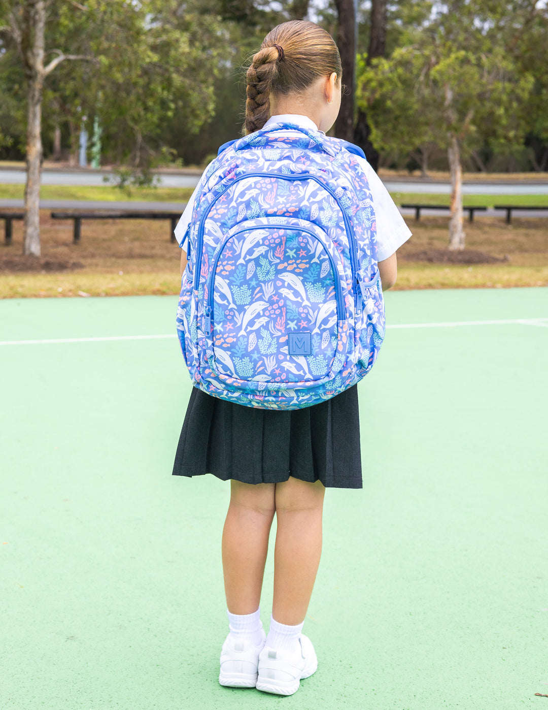 MontiiCo School Bag - Dolphin Dreams