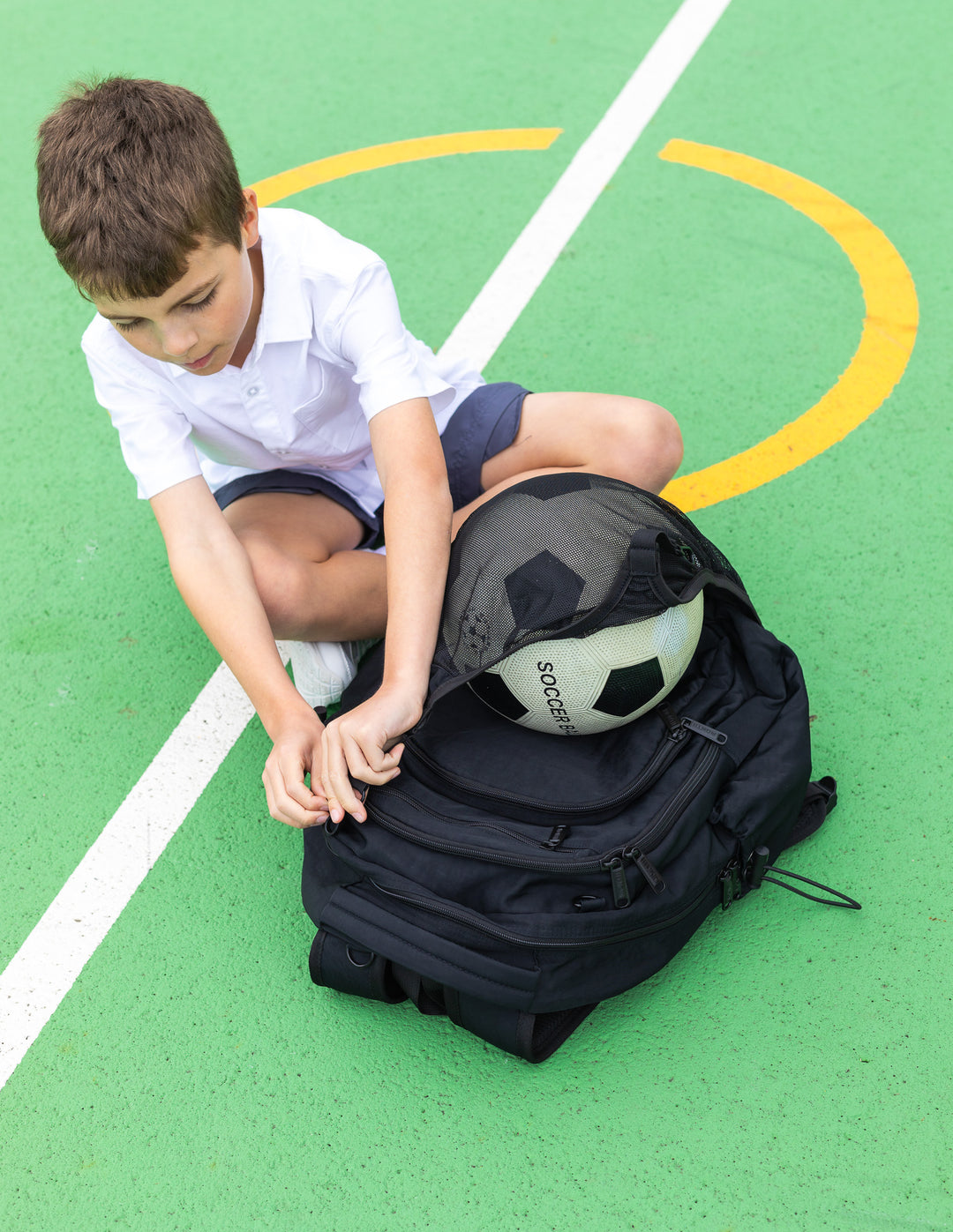 MontiiCo School Sports Bag - Black