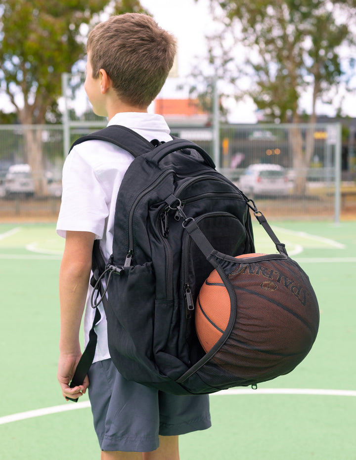 MontiiCo School Sports Bag - Black