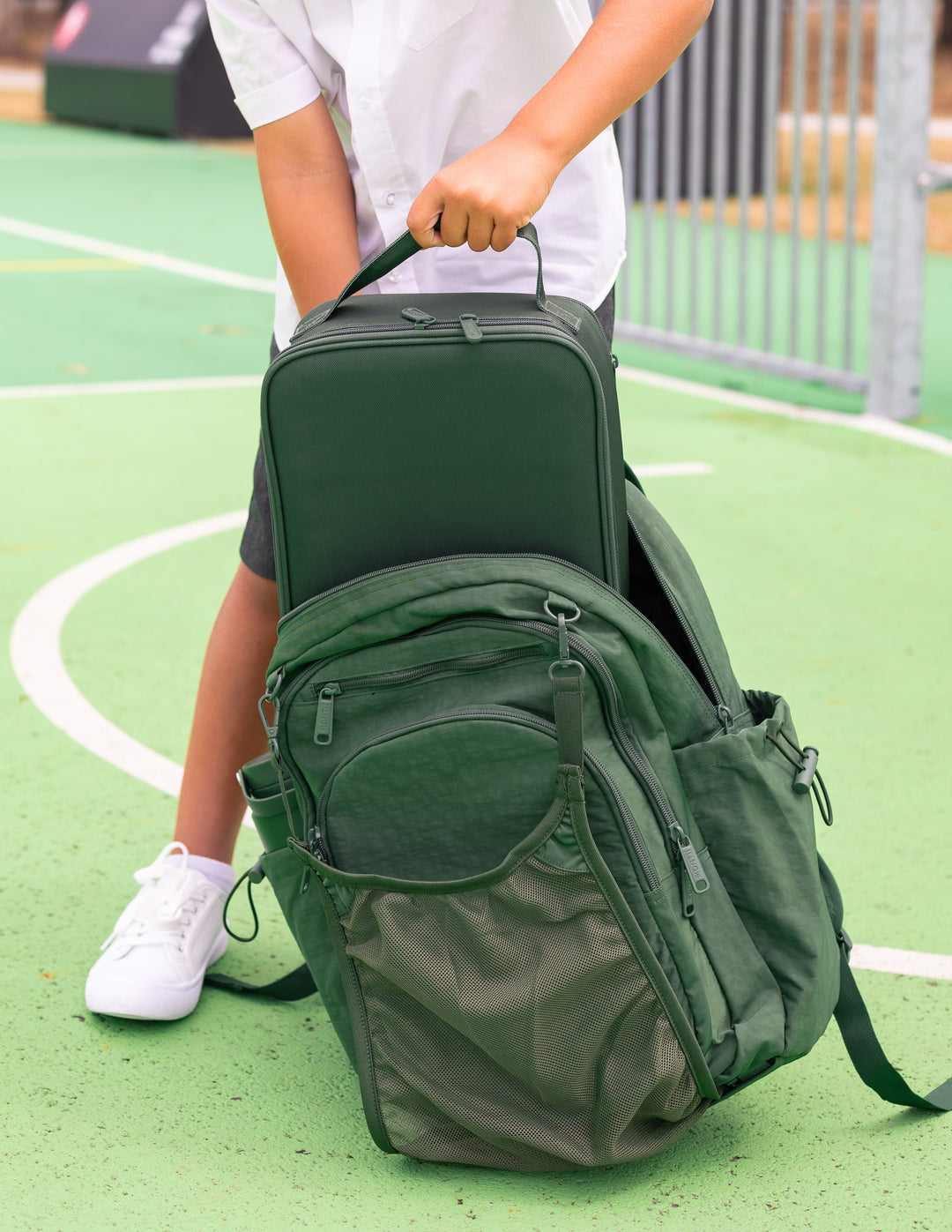 MontiiCo School Sports Bag - Khaki