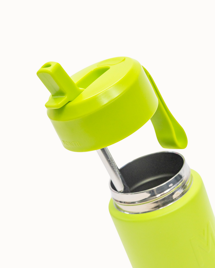 MontiiCo Sipper Lid + Straw - Matcha