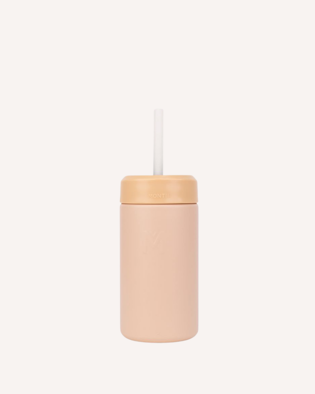 MontiiCo 350ml Smoothie Cup & Straw - Dune