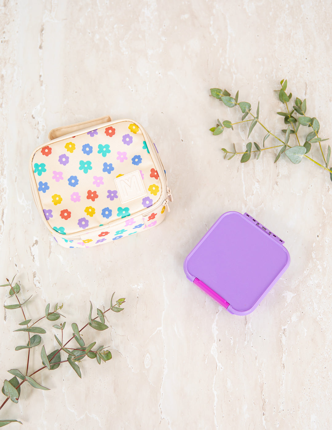 MontiiCo Mini Insulated Lunch Bag - Daisy Dream